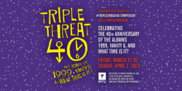#TripleThreat40 Symposium